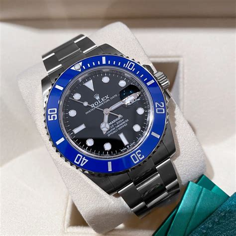 Rolex submariner white gold price